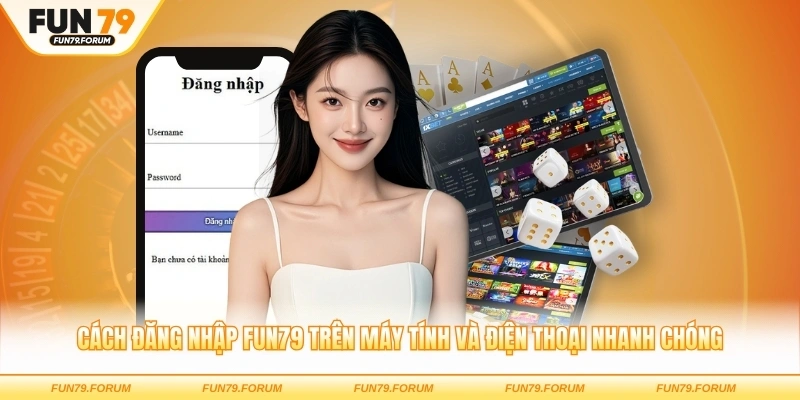 Cách đăng nhập FUN79 trên máy tính và điện thoại nhanh chóng