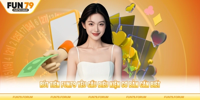 Rút tiền FUN79 yêu cầu điều kiện cơ bản cần biết
